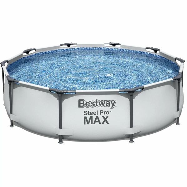 Каркасний басейн бествей Bestway Steel Pro MAX з фільтр-насосом 305 x 76 см Об'єм 4678 л 41069 фото