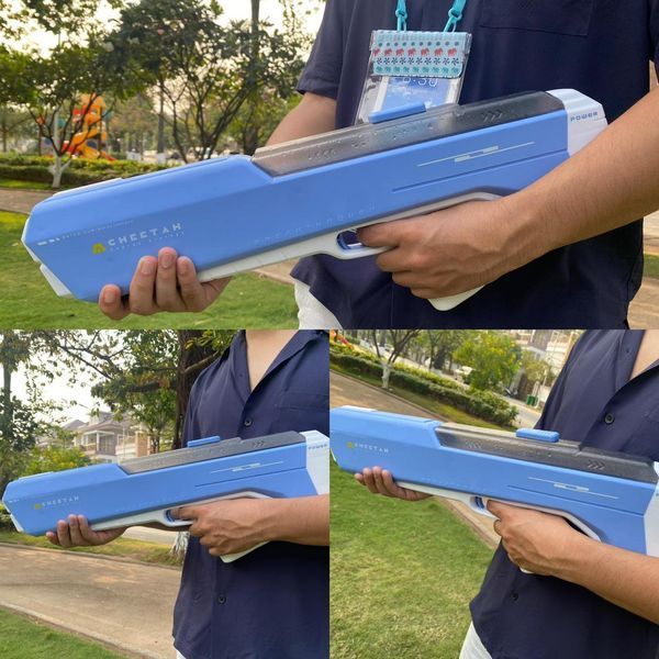 Електричний водний автомат на акумуляторі Індукційне водопоглинання Water Gun Білий 40434 фото