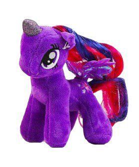 М'яка іграшка Поні My Little Pony 16 см Сутінкова іскорка 33448 фото
