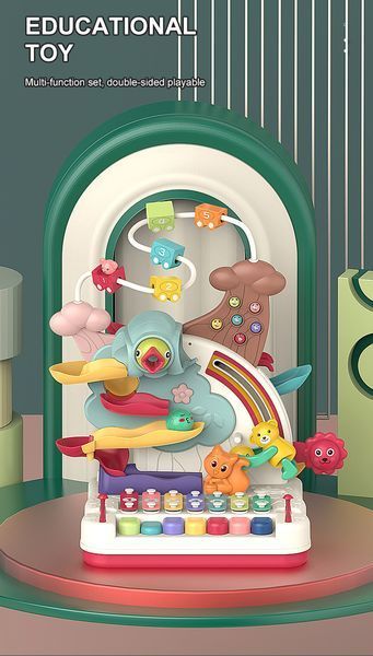 Развивающая игрушка Музыкальный Игровой центр 5 в 1 Ibi-inn 31371 фото
