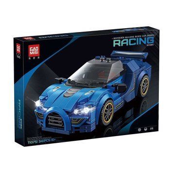 Конструктор машинка Racing Car 341 деталей Синій 39333 фото