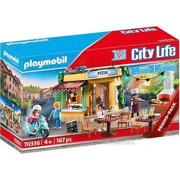 Конструктор Playmobil City Life Пиццерия 167 деталей 34868 фото